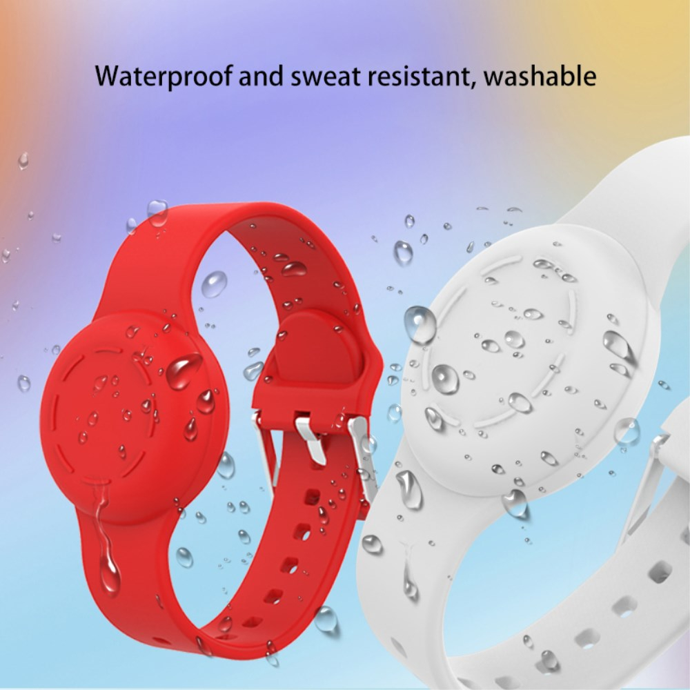 AirTag green waterproof apyrankė 4