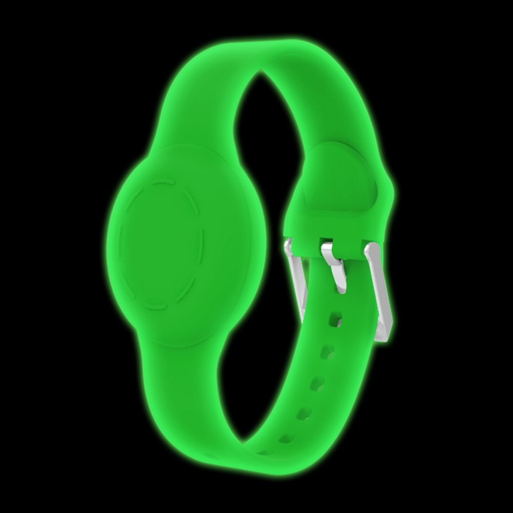 AirTag green waterproof apyrankė