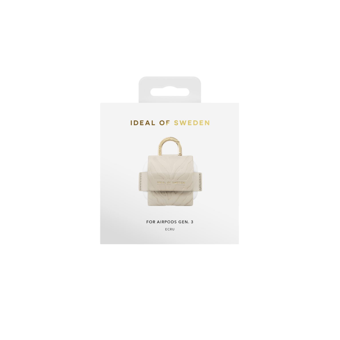Airpods 3 iDeal Of Sweden Bag Ecru dėklas 4