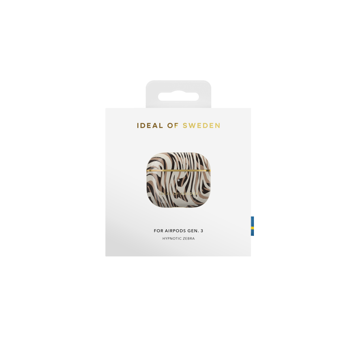 Airpods 3 iDeal Of Sweden Hypnotic Zebra dėklas 2