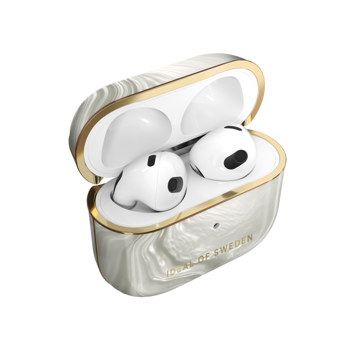 Airpods 3 iDeal Of Sweden Luminous Pearl dėklas 2