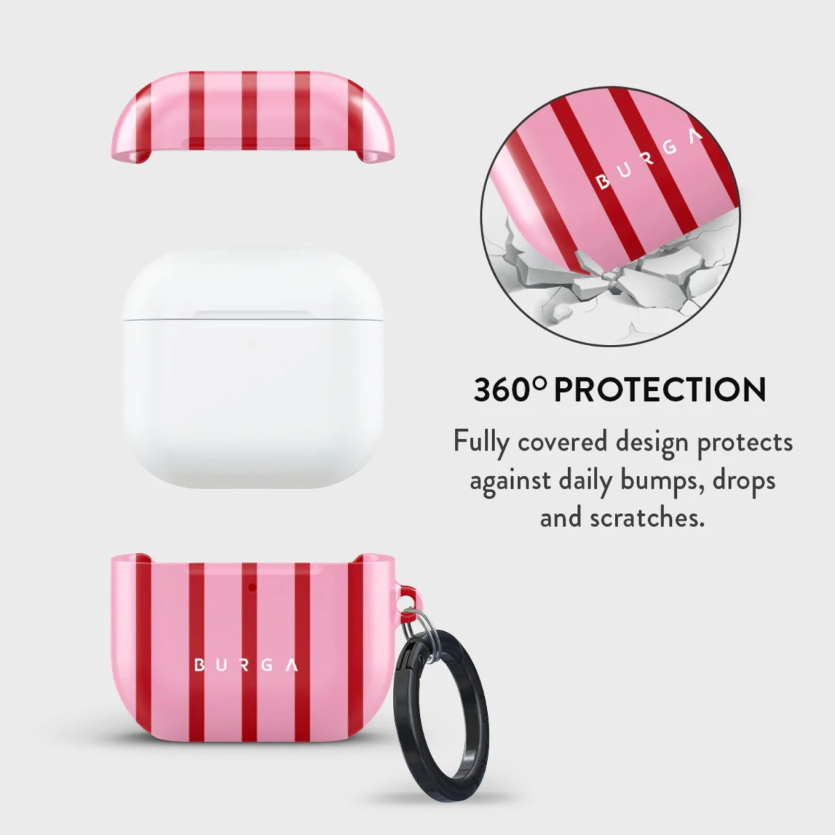 Airpods 4 Favorite Bikini BURGA dėklas 1