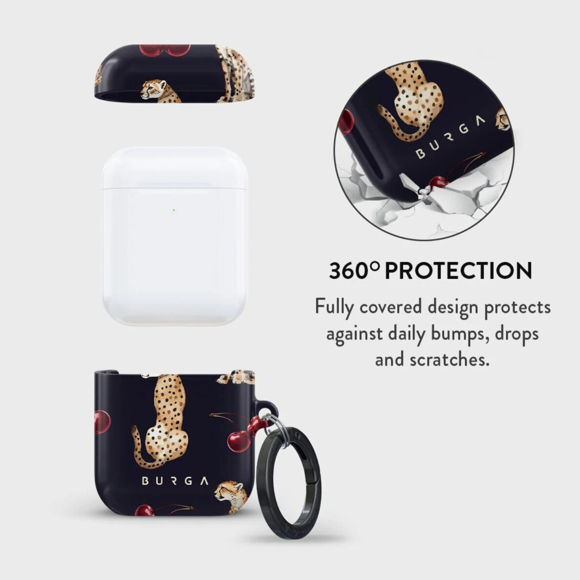 Airpods Cougar BURGA dėklas 2