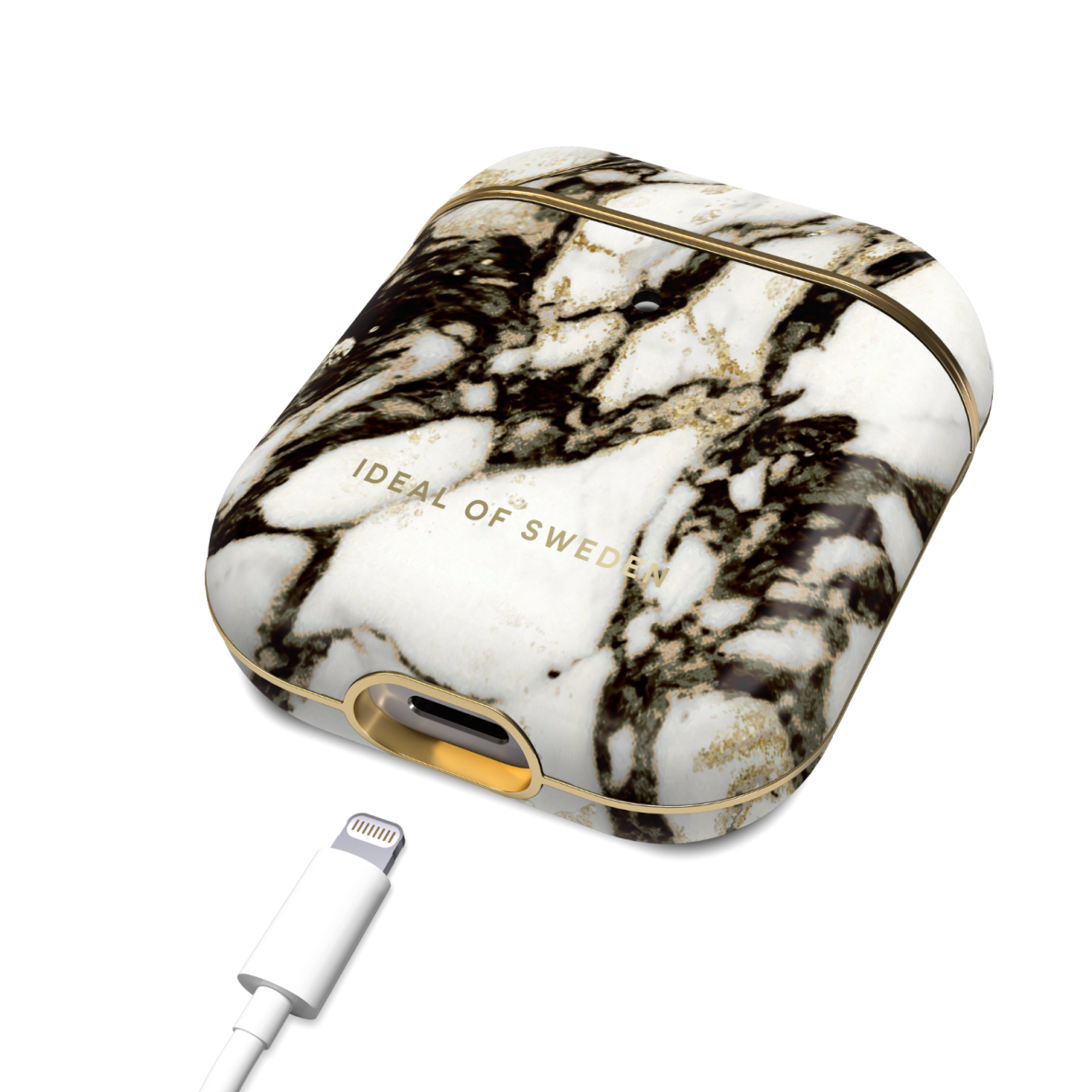 Airpods iDeal Of Sweden dėklas Calacatta Golden Marble 2