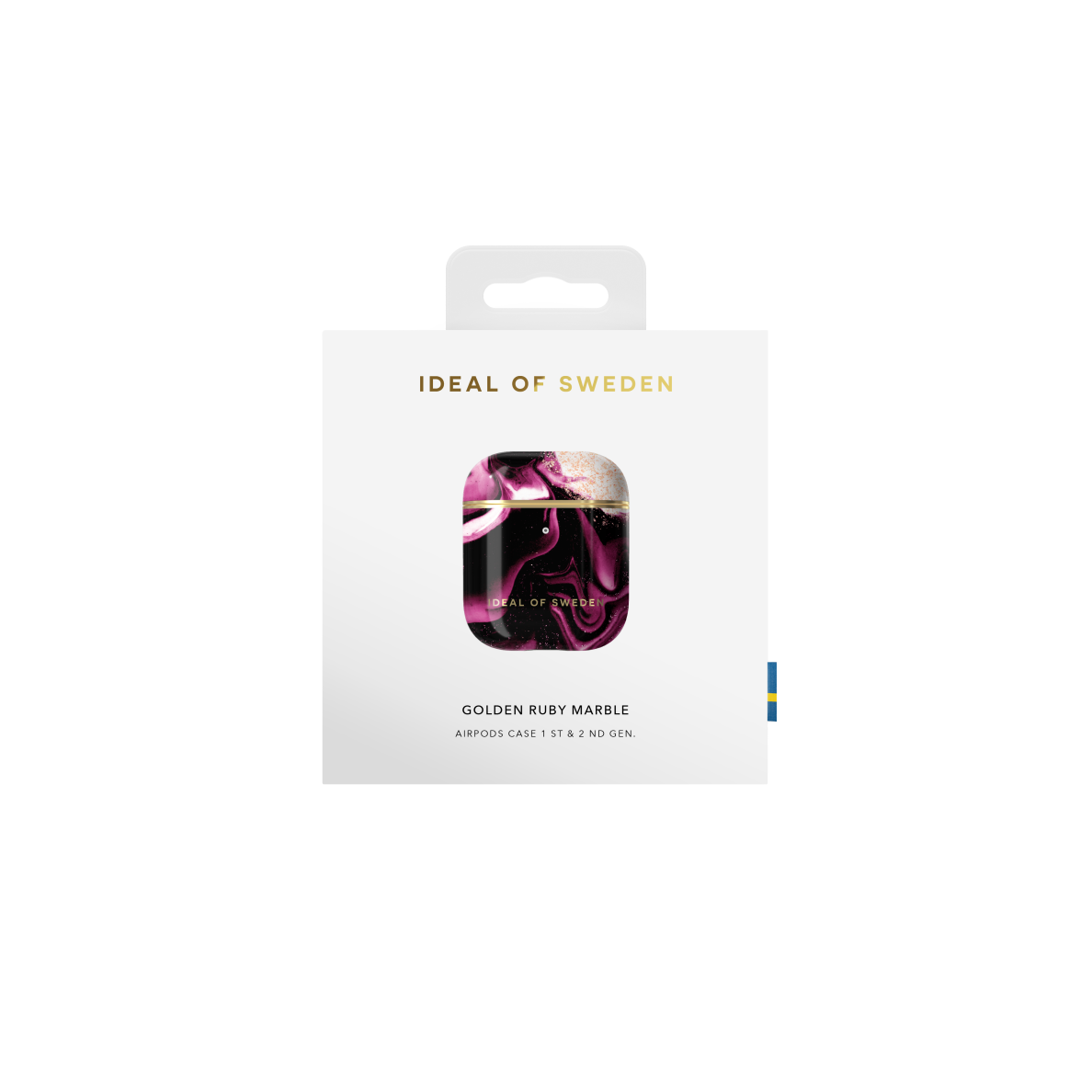 Airpods iDeal Of Sweden Golden Ruby dėklas 1