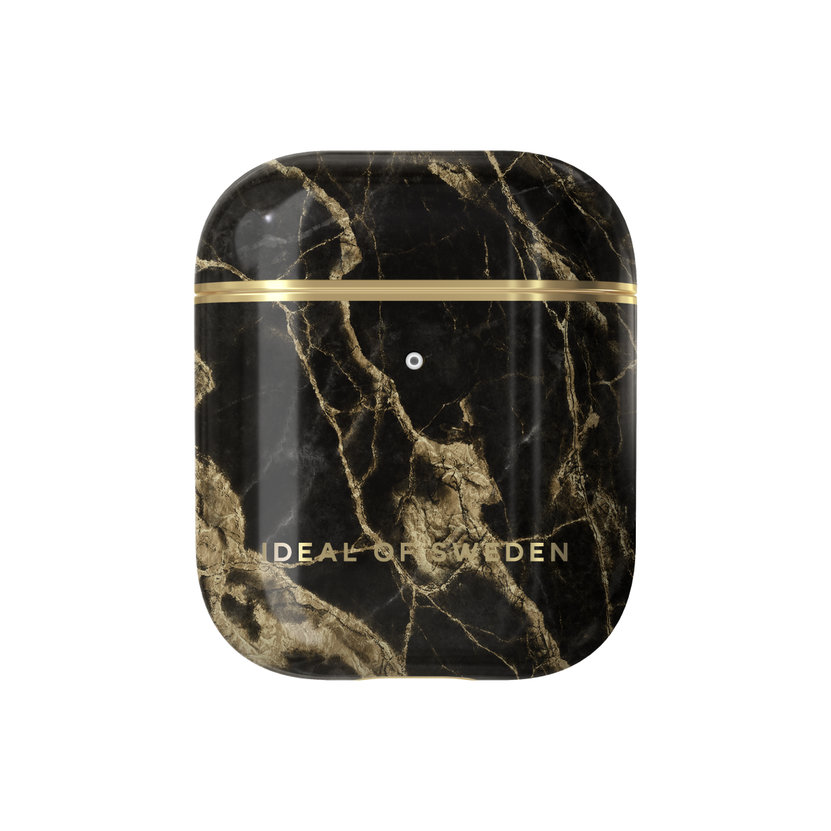 Airpods iDeal Of Sweden Golden Smoke Marble dėklas