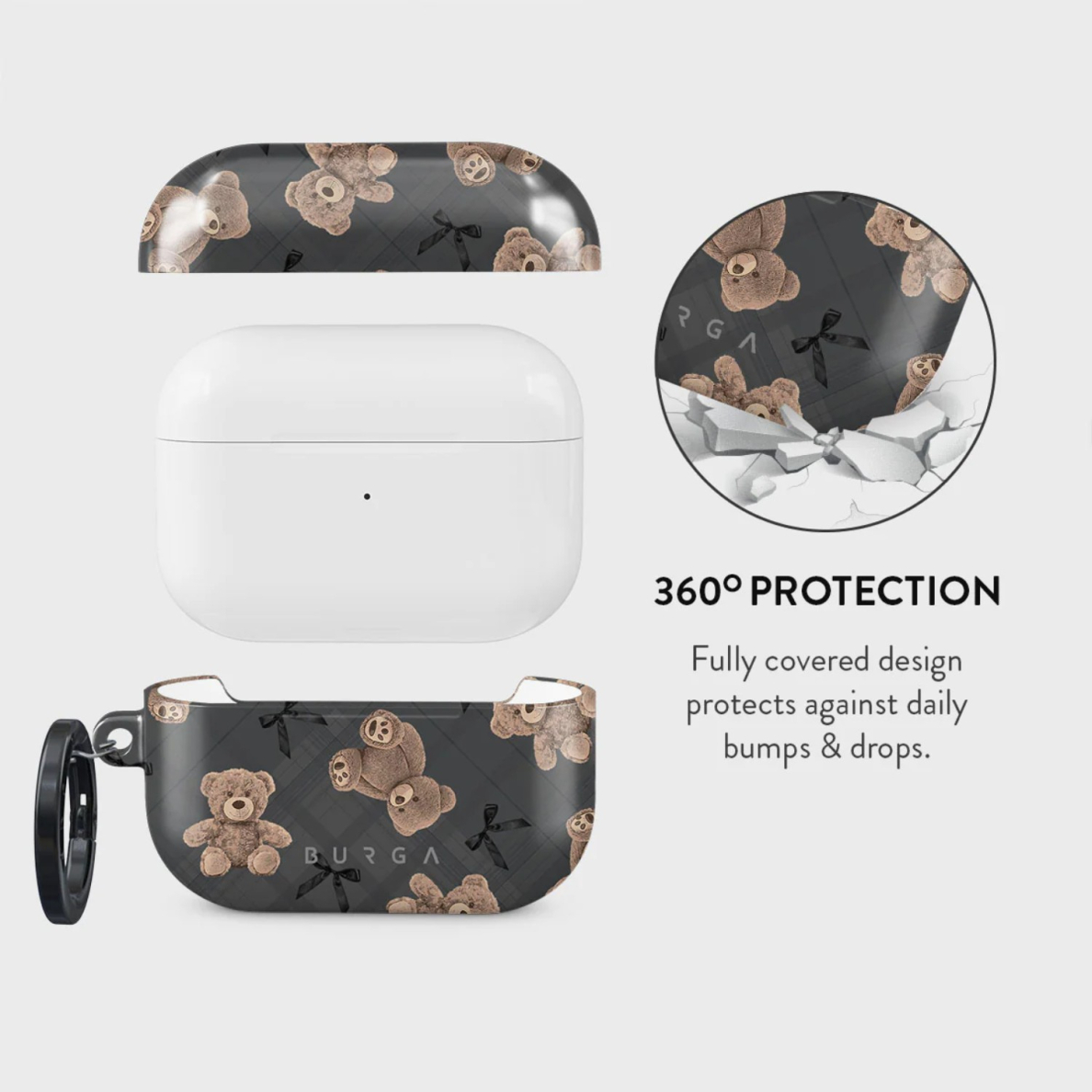 Airpods PRO 2 BFF BURGA dėklas 1