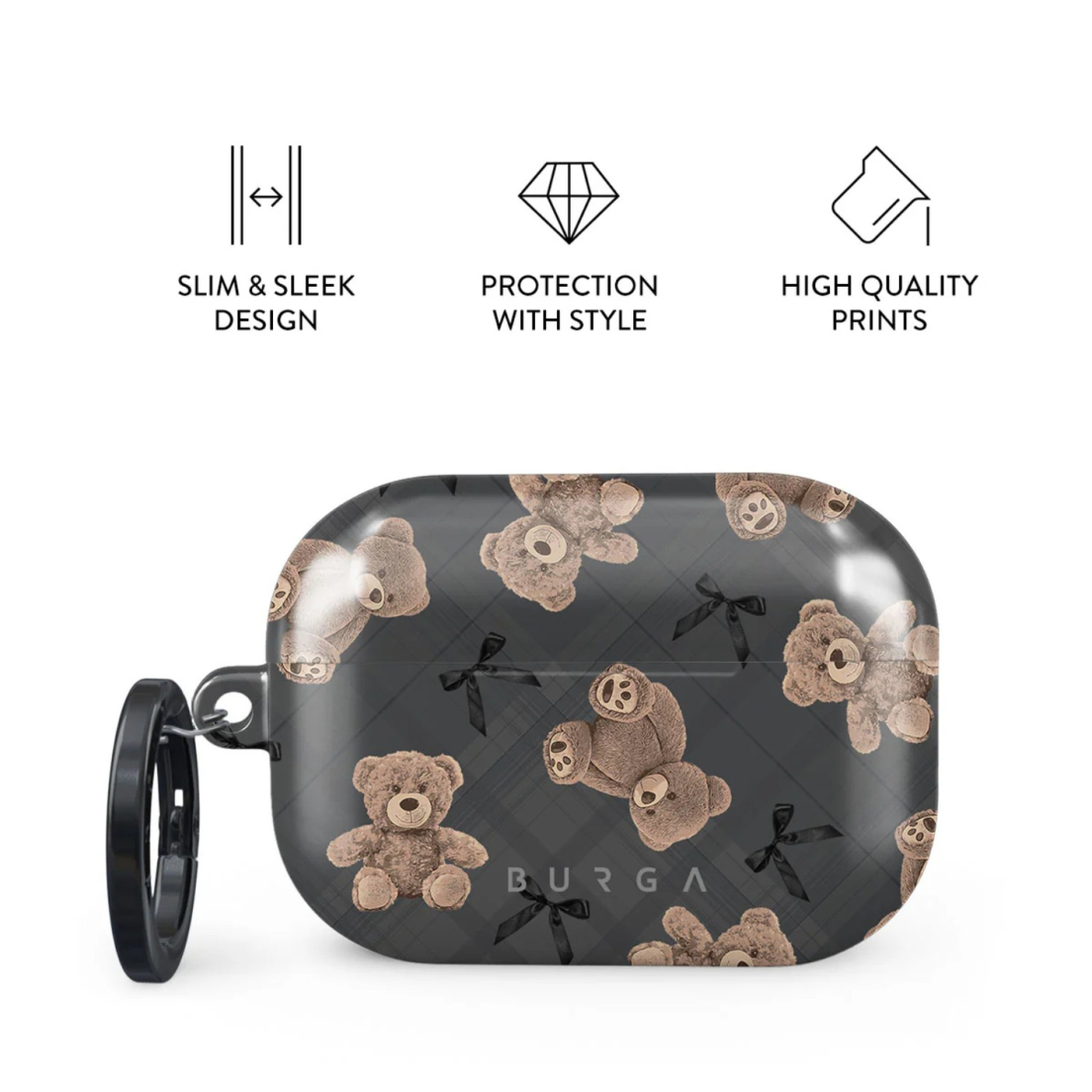 Airpods PRO 2 BFF BURGA dėklas 3