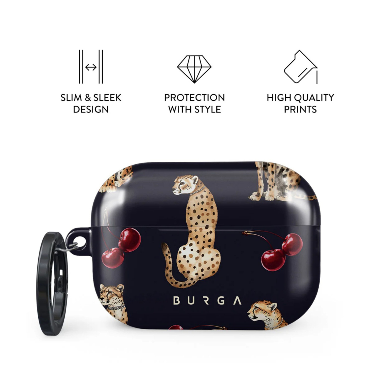 Airpods PRO 2 Cougar BURGA dėklas 1