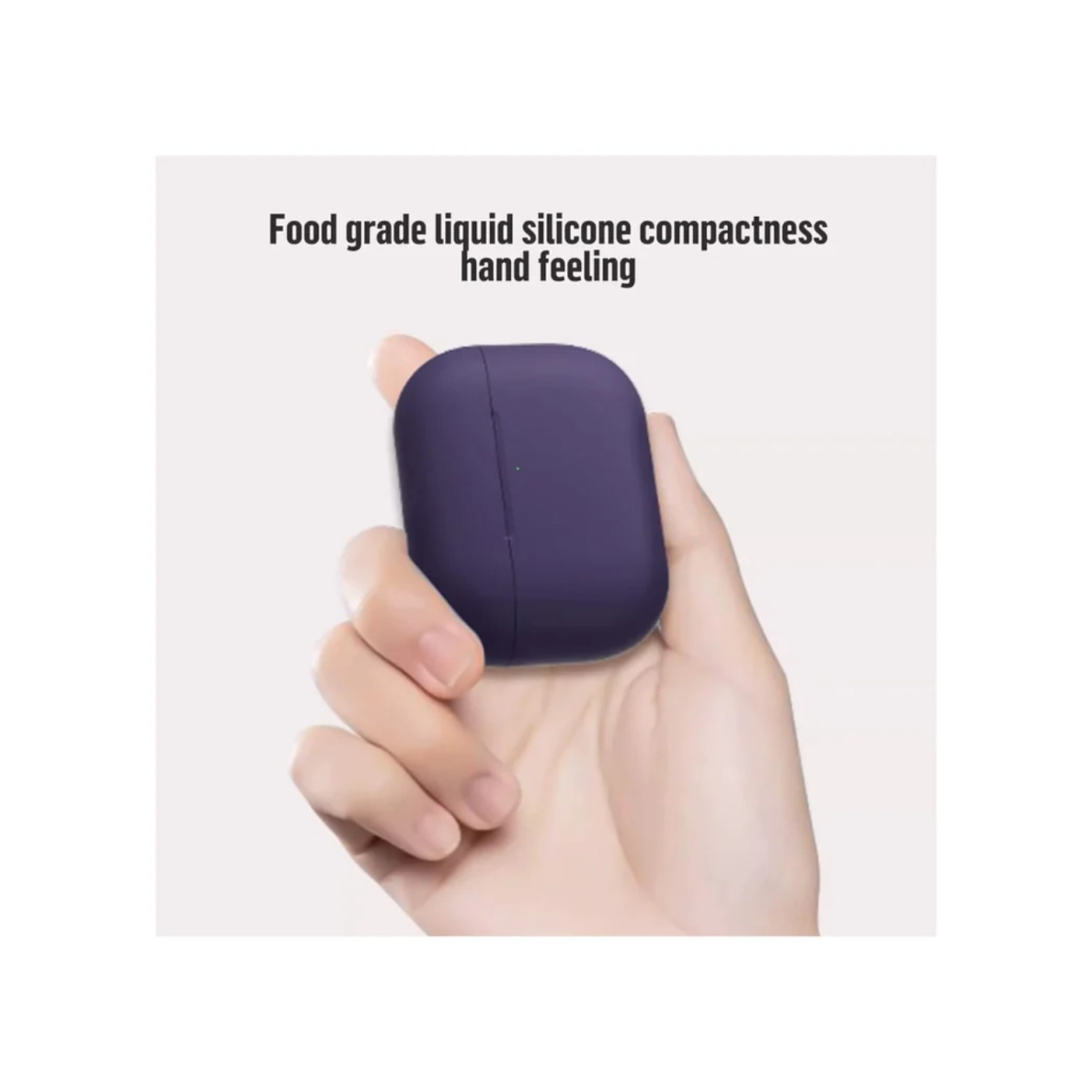 Airpods Pro 2nd Gen Mr. Monkey liquid silicone protect black dėklas 6