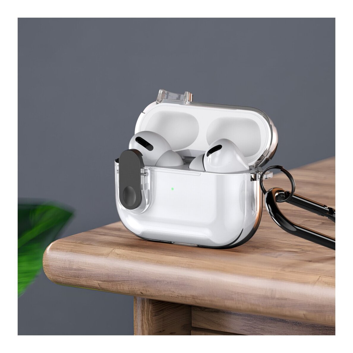 Airpods PRO 3 DUX DUCIS clear PECL Series dėklas 1