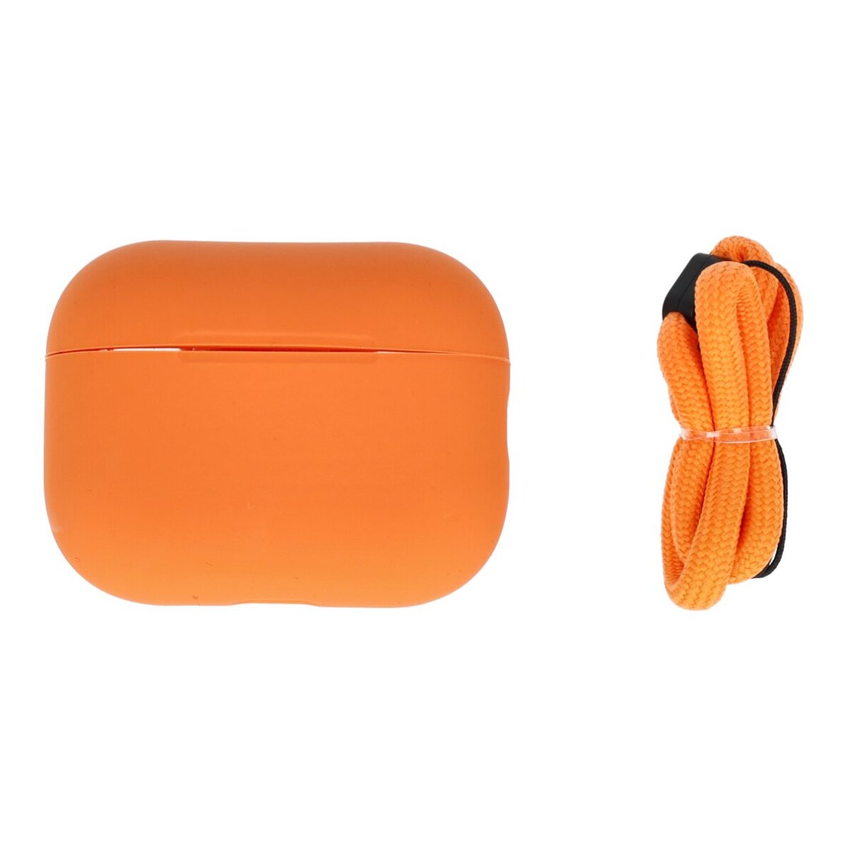 Airpods PRO 3 orange Mr. Monkey Liquid Silicone Protect dėklas