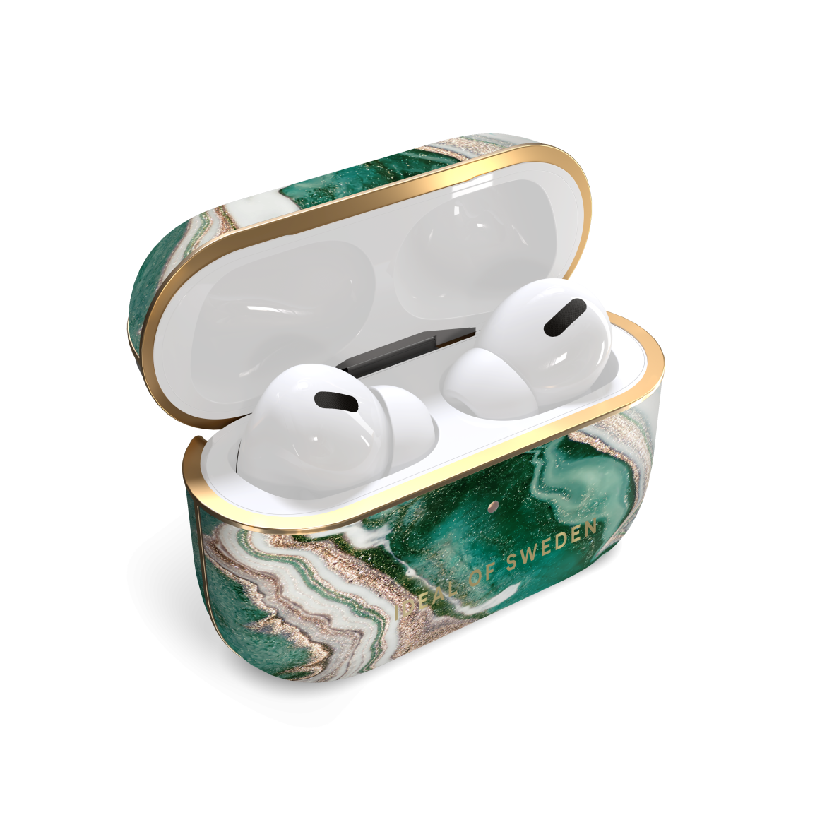 Airpods PRO iDeal Of Sweden Golden Jade Marble dėklas 2