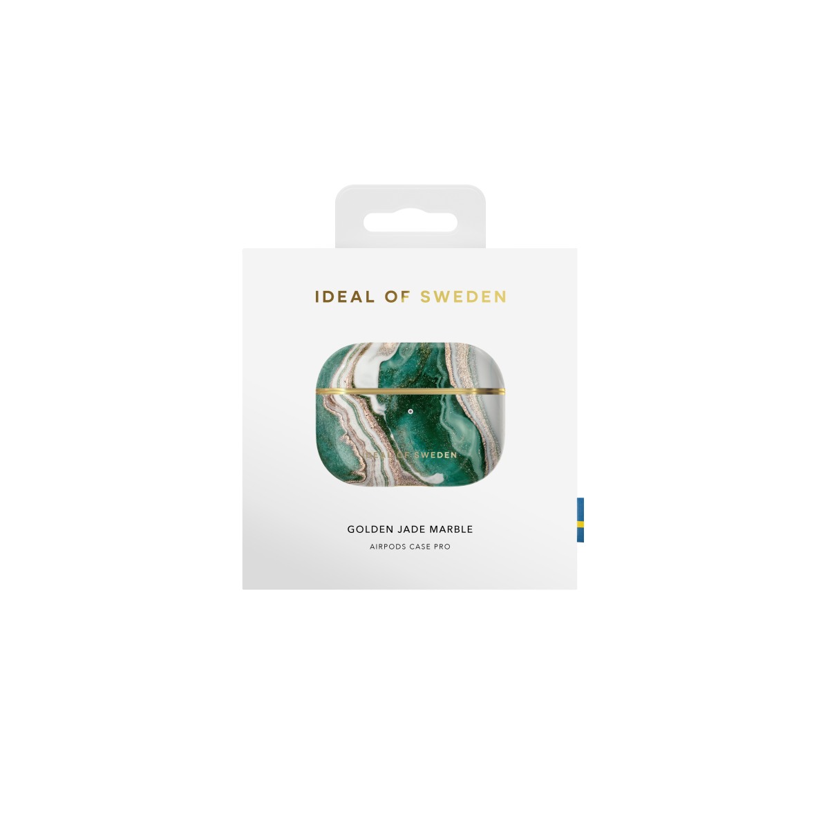 Airpods PRO iDeal Of Sweden Golden Jade Marble dėklas 1