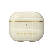 Airpods 3 iDeal Of Sweden Bag Cream Beige Croco dėklas