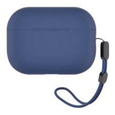 Airpods PRO 3 navy blue Mr. Monkey Liquid Silicone Protect dėklas