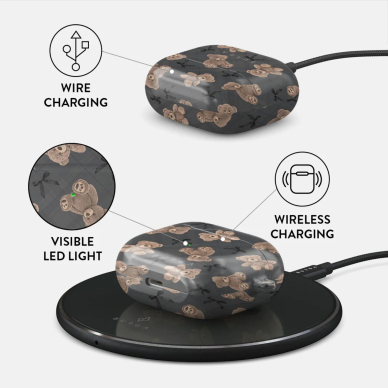 Airpods 3 BFF BURGA dėklas 2