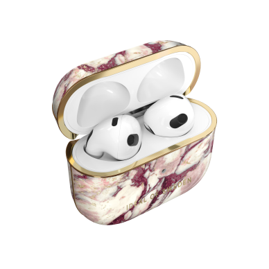 Airpods 3 iDeal Of Sweden Calacatta Ruby Marble dėklas 1 Airpods 3 iDeal Of Sweden Calacatta Ruby Marble dėklas 1