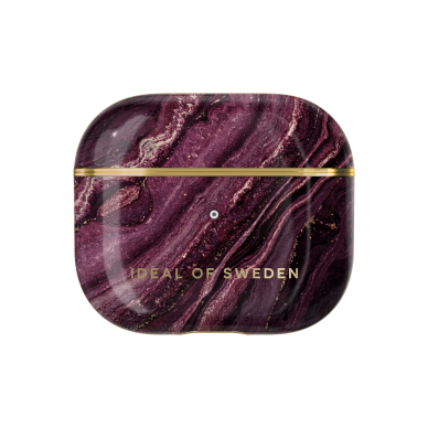 Airpods 3 iDeal Of Sweden Golden Plum dėklas Airpods 3 iDeal Of Sweden Golden Plum dėklas