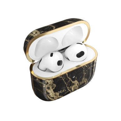 Airpods 3 iDeal Of Sweden Golden Smoke Marble dėklas 2 Airpods 3 iDeal Of Sweden Golden Smoke Marble dėklas 2