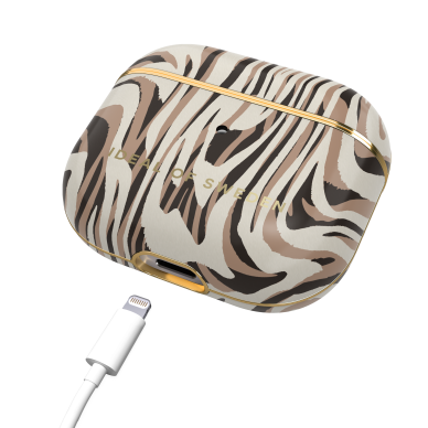 Airpods 3 iDeal Of Sweden Hypnotic Zebra dėklas 1