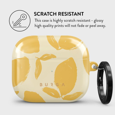 Airpods 3 Lemon Tart BURGA dėklas 3