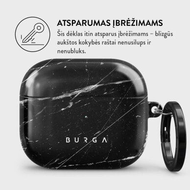 Airpods 3 Noir Origin BURGA dėklas 1