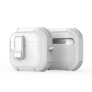 Airpods 4 DUX DUCIS White PECP Series dėklas