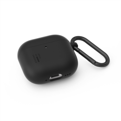 Airpods 4 iDeal Of Sweden Silicone Black dėklas 1