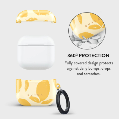 Airpods 4 Lemon Tart BURGA dėklas 1
