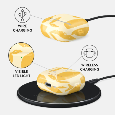 Airpods 4 Lemon Tart BURGA dėklas 2