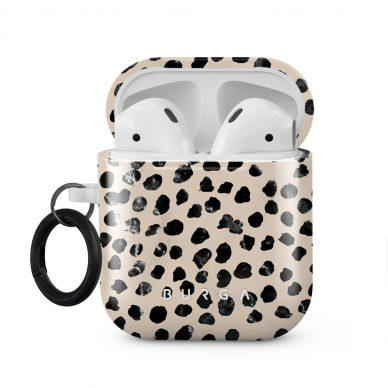 Airpods Almond Latte BURGA dėklas