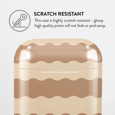 Airpods Golden Sand BURGA dėklas 3