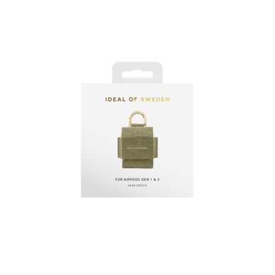 Airpods iDeal Of Sweden Bag Sage Croco dėklas 4