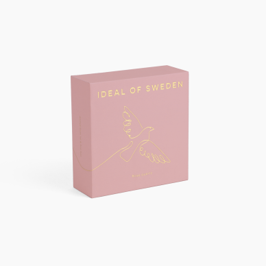 Airpods iDeal Of Sweden Cosmic Rose Quartz dėklas 1