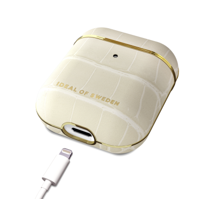 Airpods iDeal Of Sweden Cream Beige dėklas 2