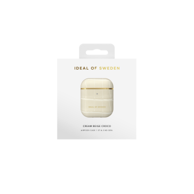 Airpods iDeal Of Sweden Cream Beige dėklas 3