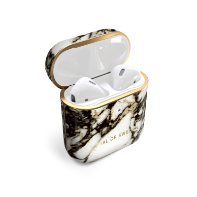 Airpods iDeal Of Sweden dėklas Calacatta Golden Marble 1
