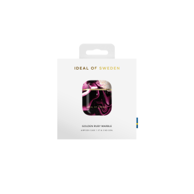 Airpods iDeal Of Sweden Golden Ruby dėklas 1
