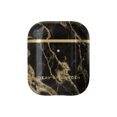 Airpods iDeal Of Sweden Golden Smoke Marble dėklas