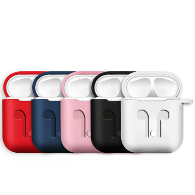 Airpods juodas 6IN1 dėklas 2