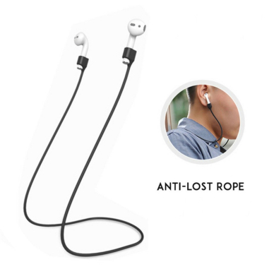 Airpods juodas 6IN1 dėklas 8