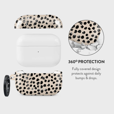 Airpods PRO 2 Almond Latte BURGA dėklas 1