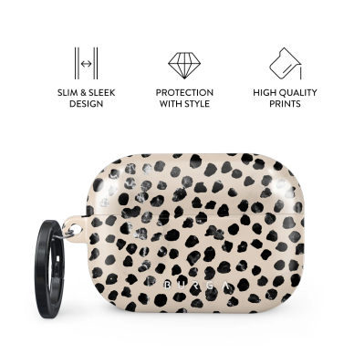 Airpods PRO 2 Almond Latte BURGA dėklas 3