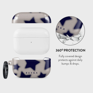 Airpods PRO Almond Latte BURGA dėklas 5