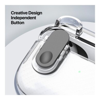 Airpods PRO 3 DUX DUCIS blue PECL Series dėklas 1