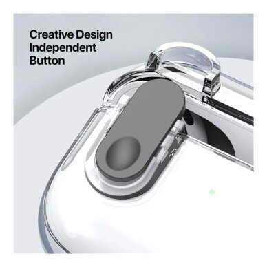 Airpods PRO 3 DUX DUCIS grey PECL Series dėklas 2