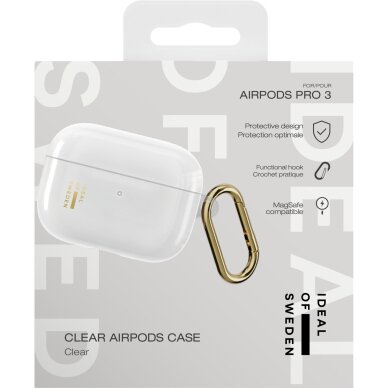Airpods PRO 3 iDeal Of Sweden Clear dėklas 2