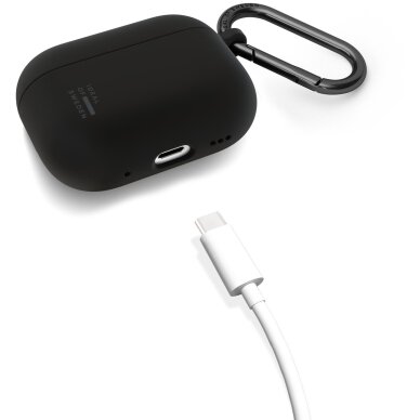 Airpods PRO 3 iDeal Of Sweden Silicone Black dėklas 1
