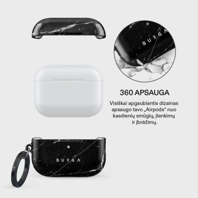Airpods PRO 3 Noir Origin BURGA dėklas 1